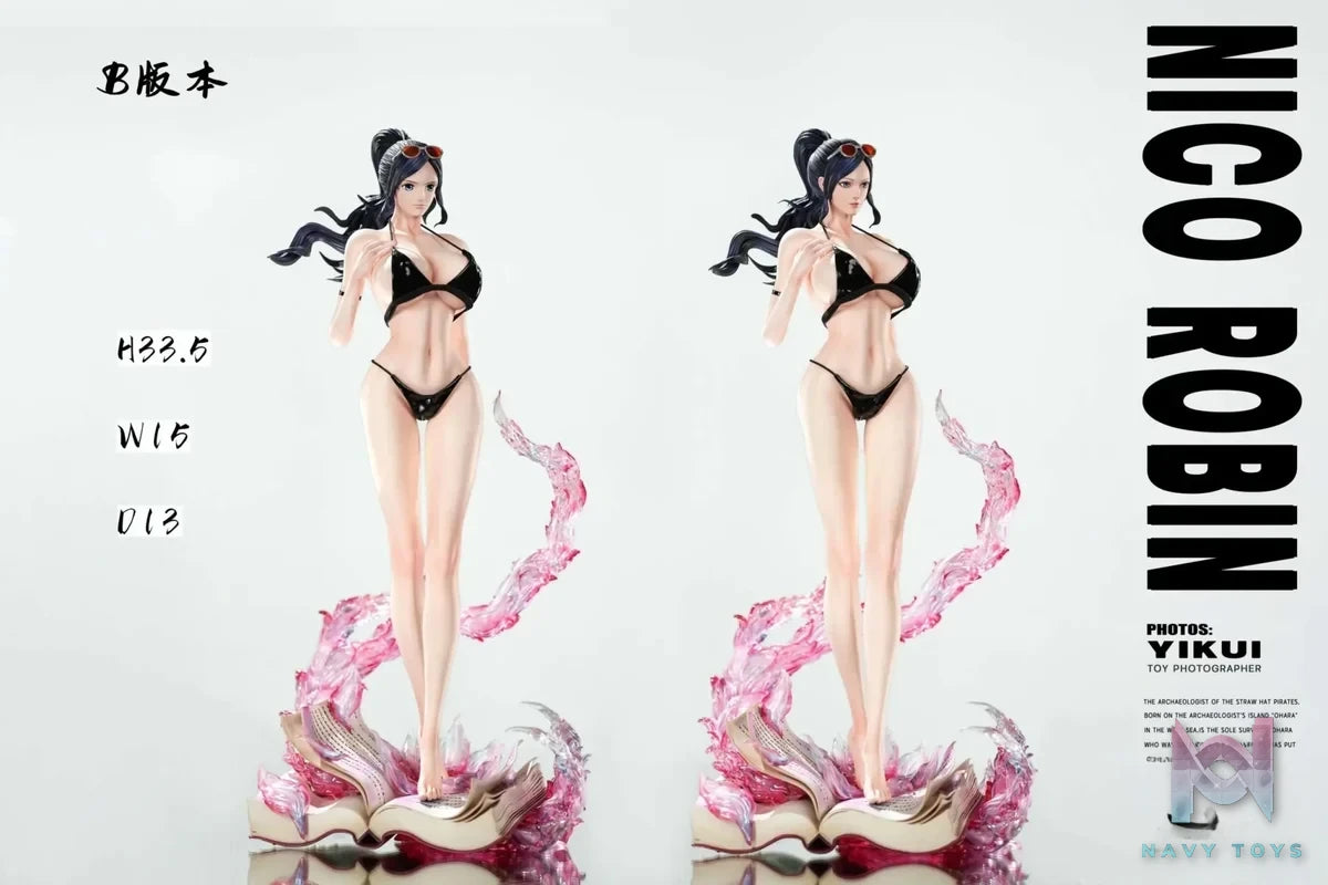 Restart Studio - One Piece Nico Robin Book Effects resin statue Navy Toys anime figure