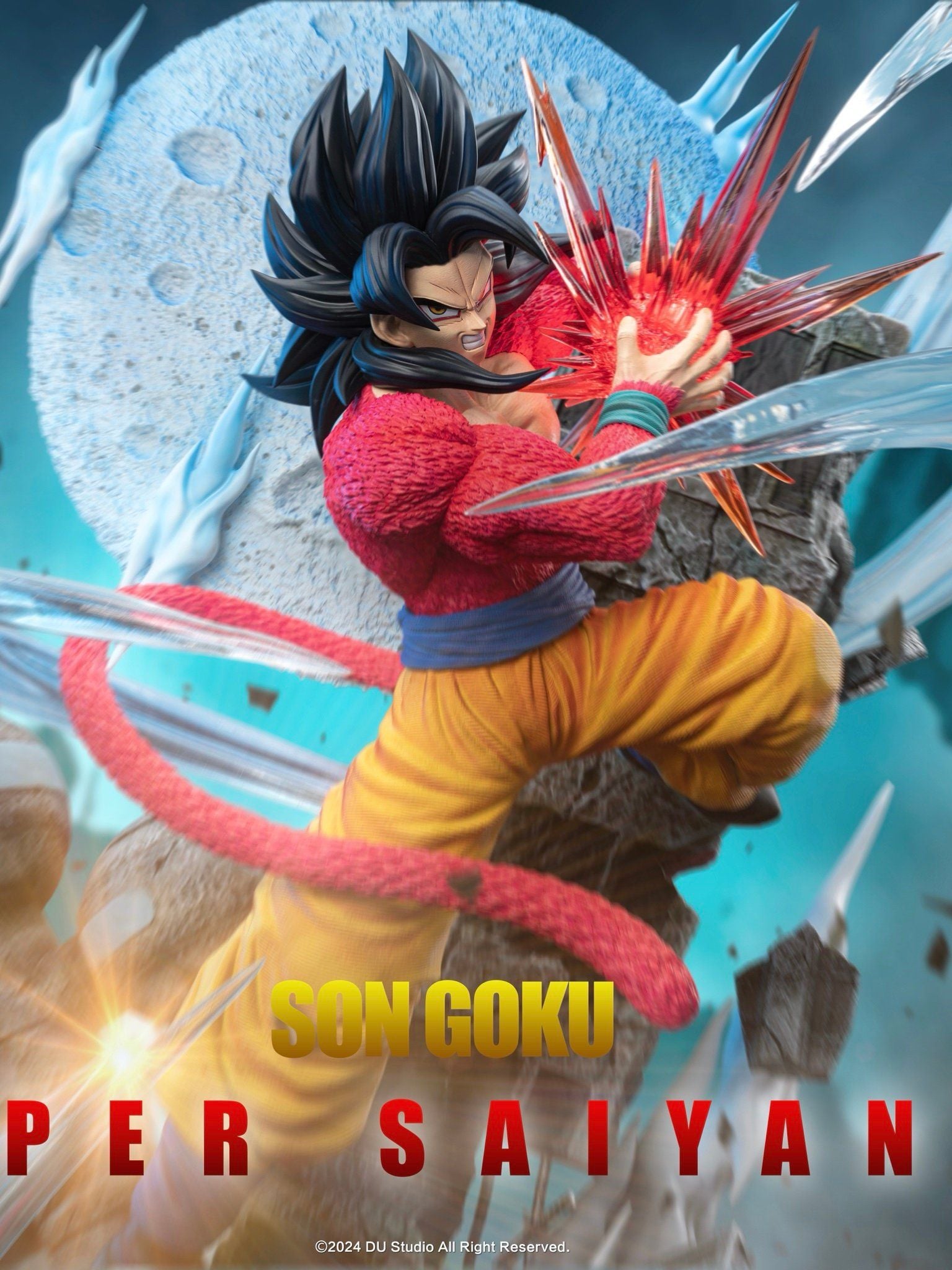 Goku Super Saiyan 4 - Dragon Ball - DU Studio resin statue DU studio anime figure
