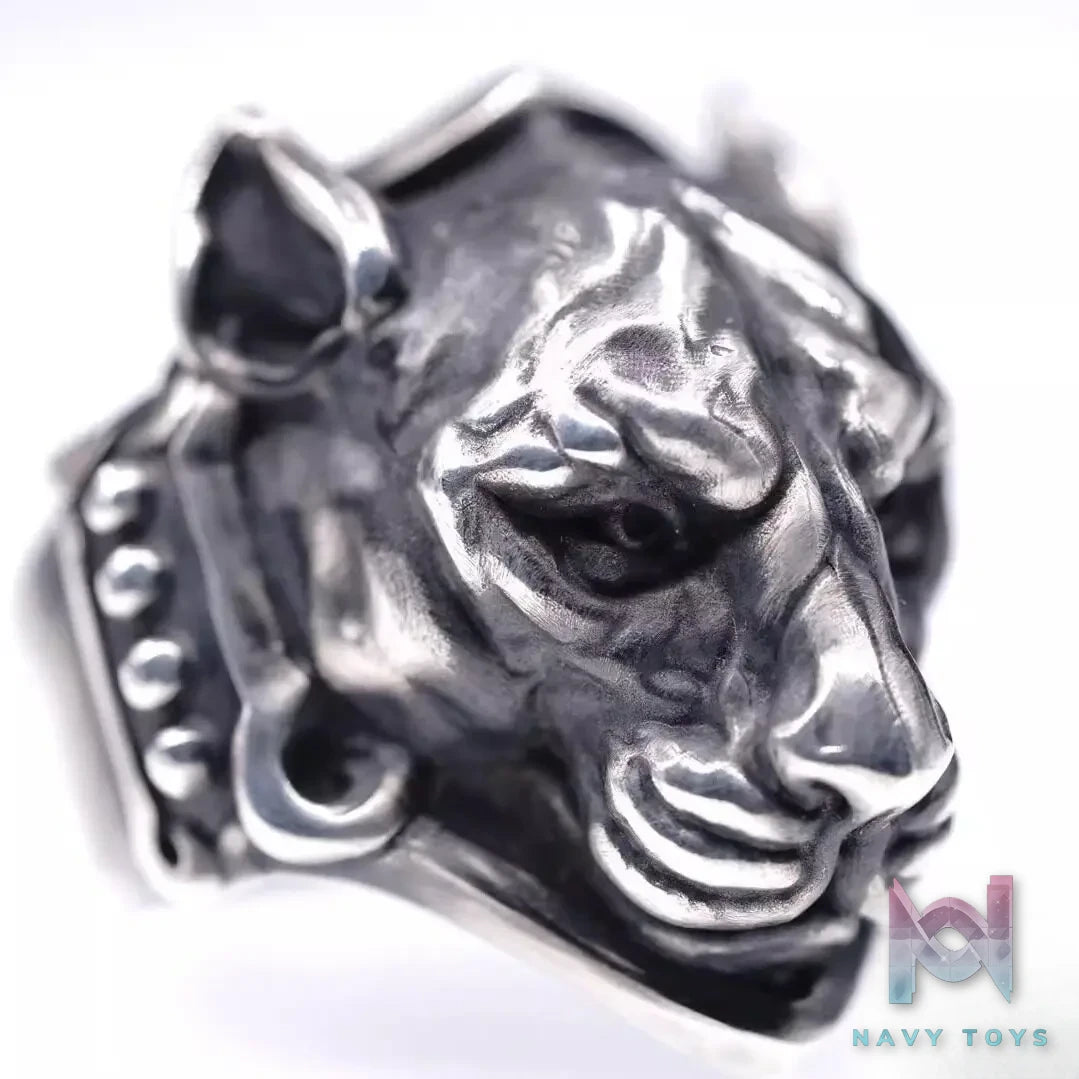 Raven Studio (silver jewelry) – Exclusive Custom Leopard Head Ring Original