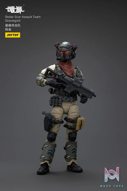 JOYTOY – Stellar Scar Assault Team Gravelgold & Darksilicon & Titanite & Firesulfur & Ghostmanganese JT01871 JT01888 JT01895 JT01901 JT01918 (Licensed)
