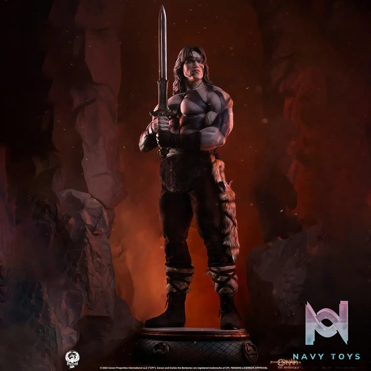 Sideshow Collectibles X Premium Collectibles Studio – Conan 1/2 Scale Elite Series Statue (Licensed)