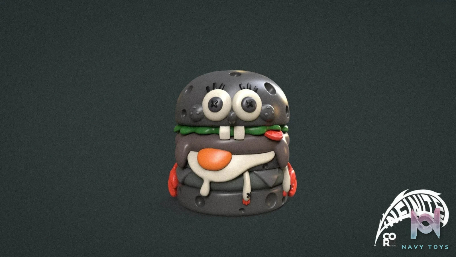 COR Studio – SpongeBob SquarePants Sponge Dark Burger