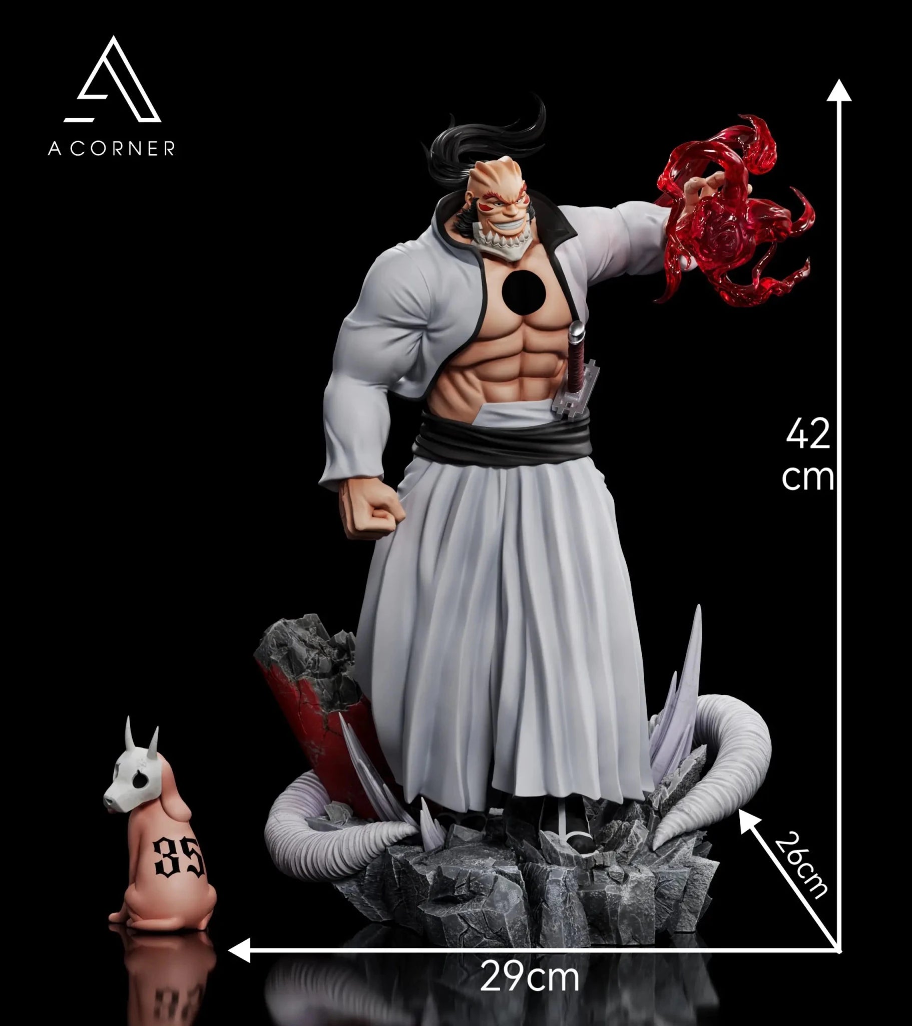 A Corner Studio - Espada Series No.5 x No.8 x No.0 Bleach resin statue Navy Toys anime figure