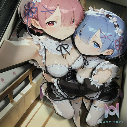 B&W Studio – Re:Zero Ram & Rem