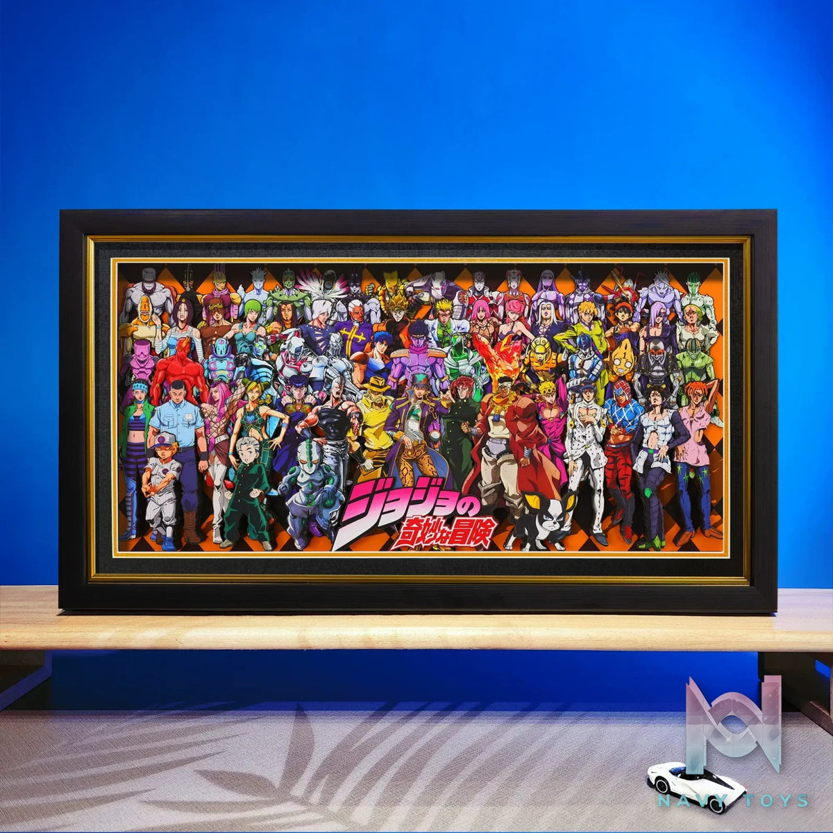 Yu Zhi Jiang Studio – JOJO Multiple Characters Series #6 3D Decorative Painting JOJO