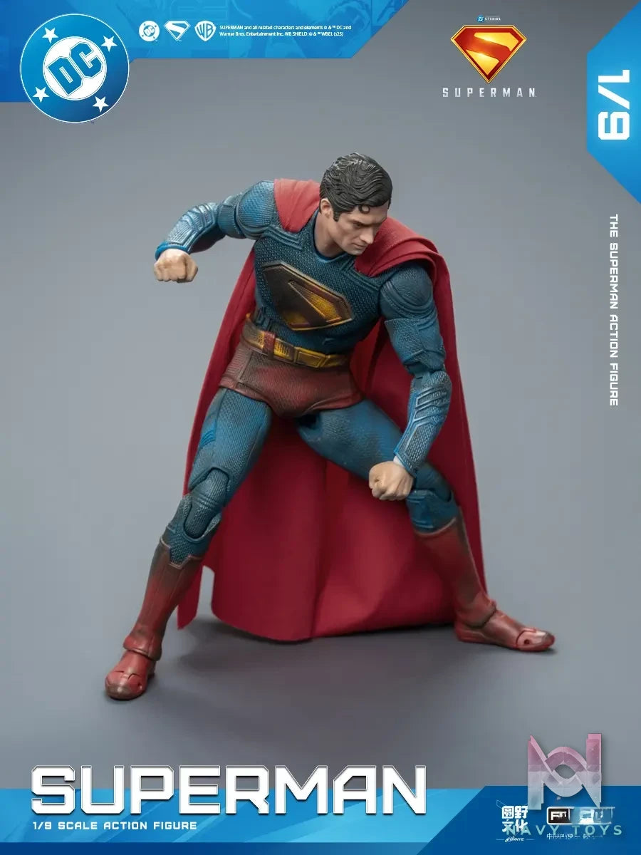 Fondjoy – Battle-Damaged New Superman 1/9 Articulated Figure (Licensed)