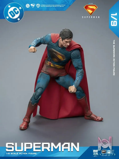 Fondjoy – Battle-Damaged New Superman 1/9 Articulated Figure (Licensed)