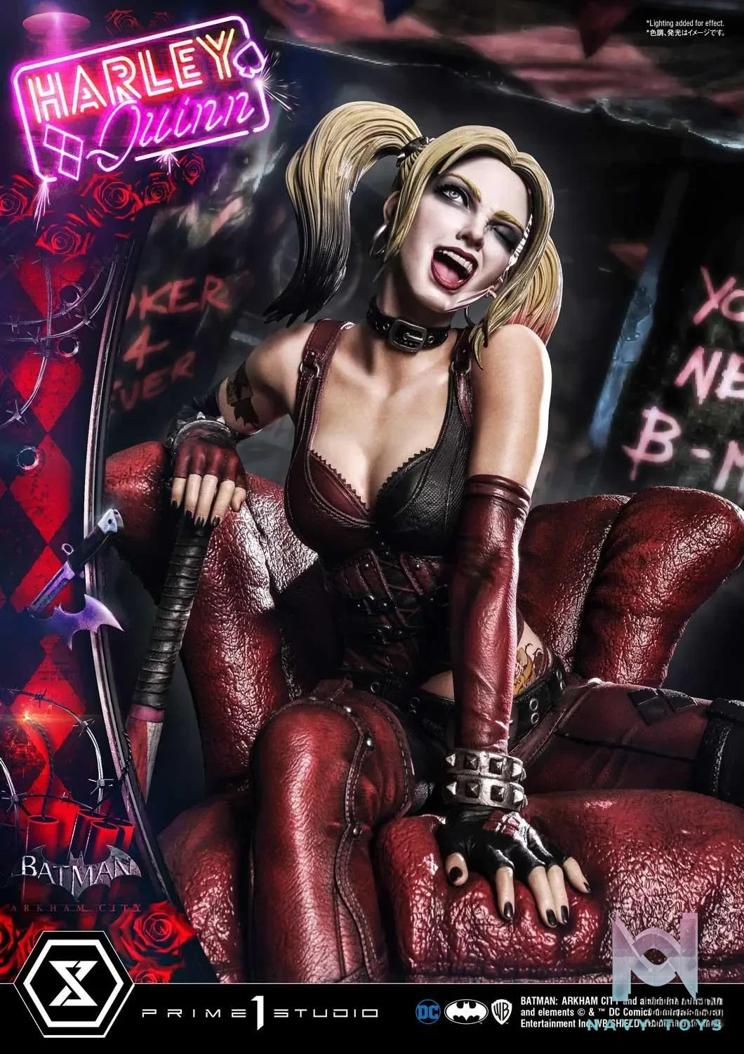 Prime 1 Studio – Museum Masterline Batman: Arkham City Harley Quinn MMDC-47 MMDC-47DX MMDC-47DXS (Licensed)