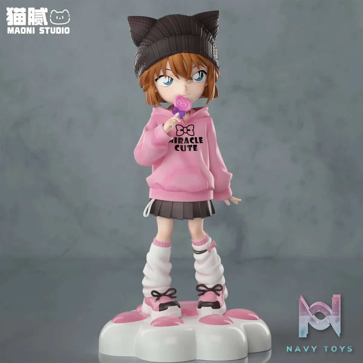 Cat ear Haibara Ai resin statue Maoni Studio anime figure