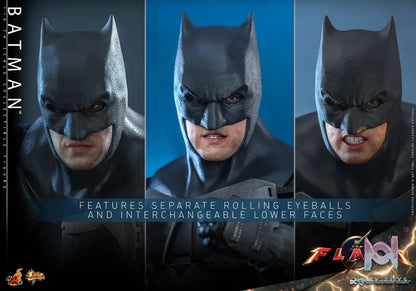 Hottoys – The Flash – Batman and Batcycle – 1/6th Scale MMS703 MMS704 MMS705 (Licensed)