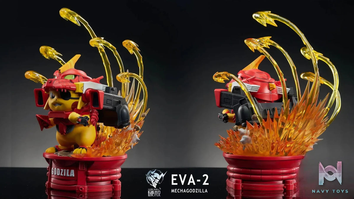 Hard Shell Studio – Pokemon Mecha Godzilla Pikachu