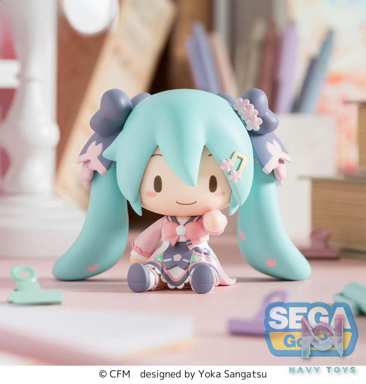 SEGA – Piapro Characters Hatsune Miku Fuwa Puchi S-Fire New School Year (Licensed)
