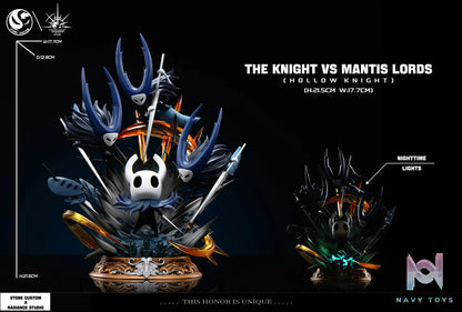 Stone Custom Studio X Radiance Studio – Hollow Knight Scene Series #05 The Knight vs. Mantis Lords