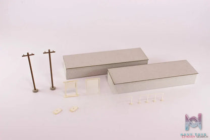 PLUM – 1/80 Paper Kit Street Corner Accessory Series Island-Style Local Home X Extension Set (Licensed)