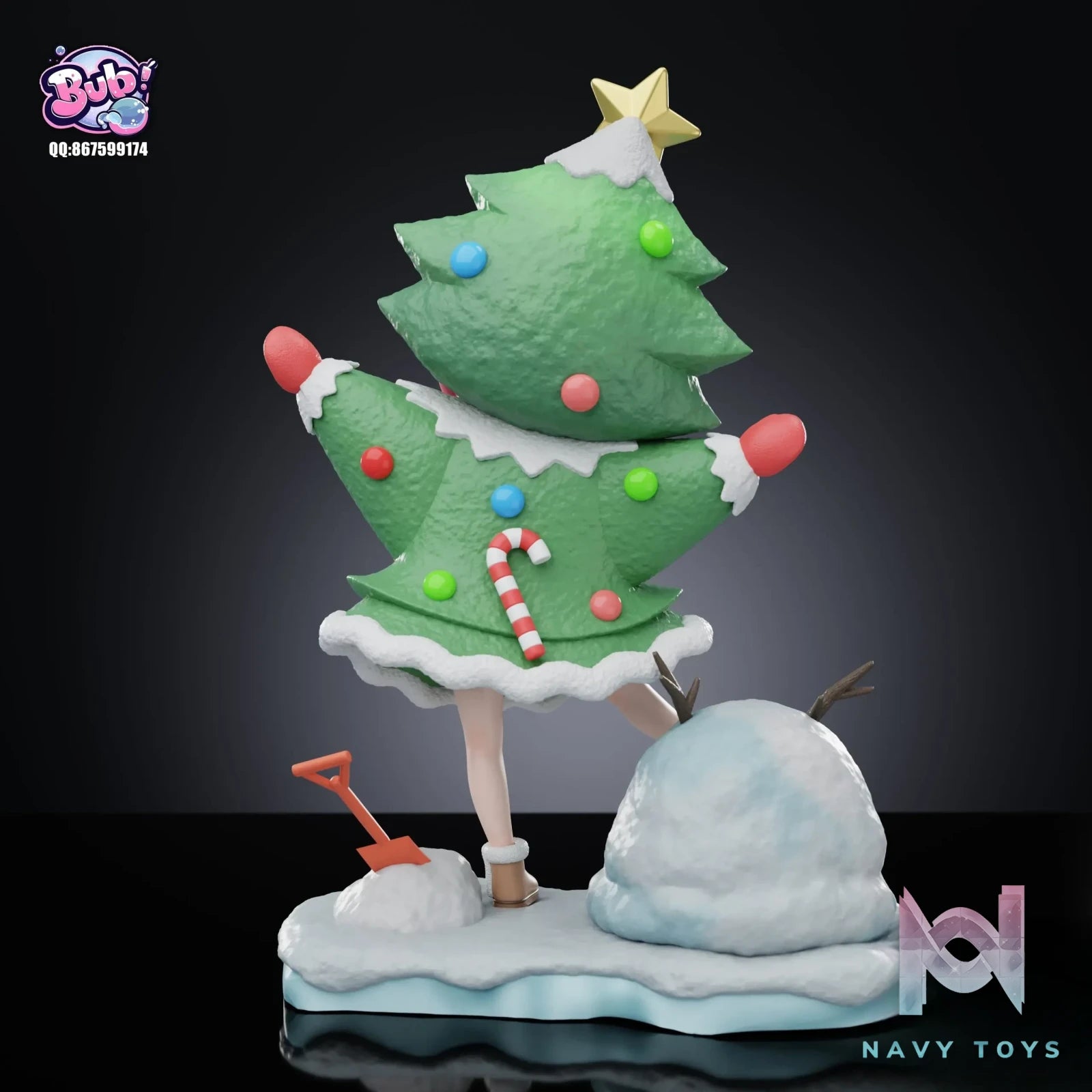 BubbleX Studio – Spy x Family Christmas Tree Anya Forger