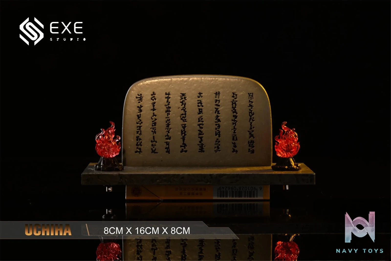 EXE Studio – Naruto Uchiha clan stone tablet (with light)