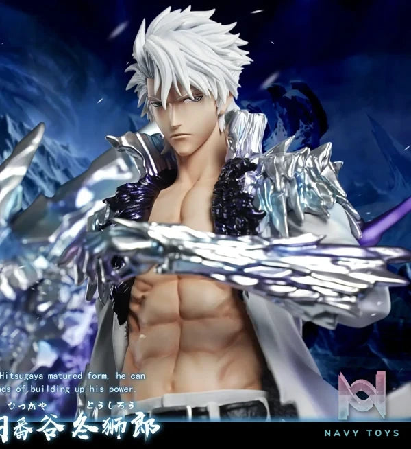CHENG Studio & HXHENG Studio - BLEACH Shikai Hyōketsu Adult Tōshirō Hitsugaya resin statue Navy Toys anime figure
