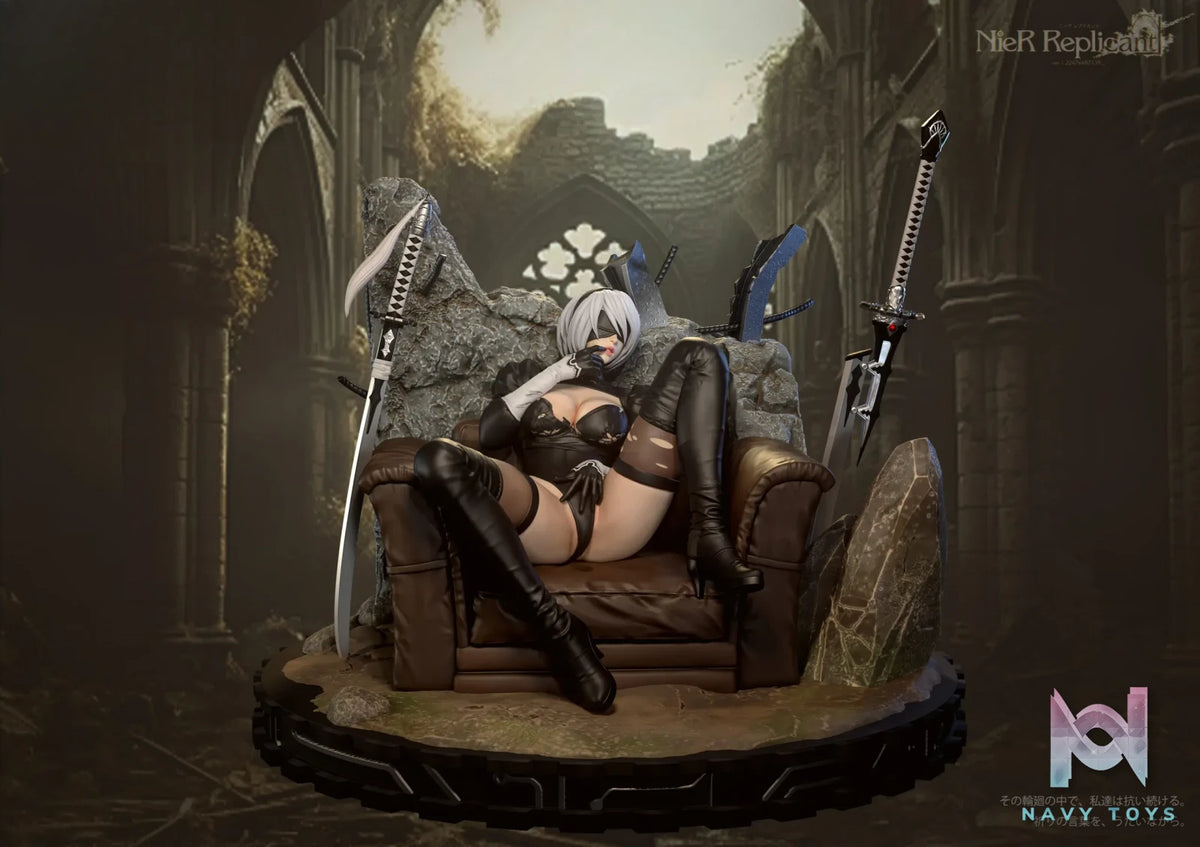 The Space Studio – 2B Sitting Sofa NieR:Automata