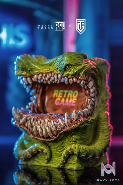 WeArtDoing Studio – Arcade Monster Blue & Green & Grey (Licensed)