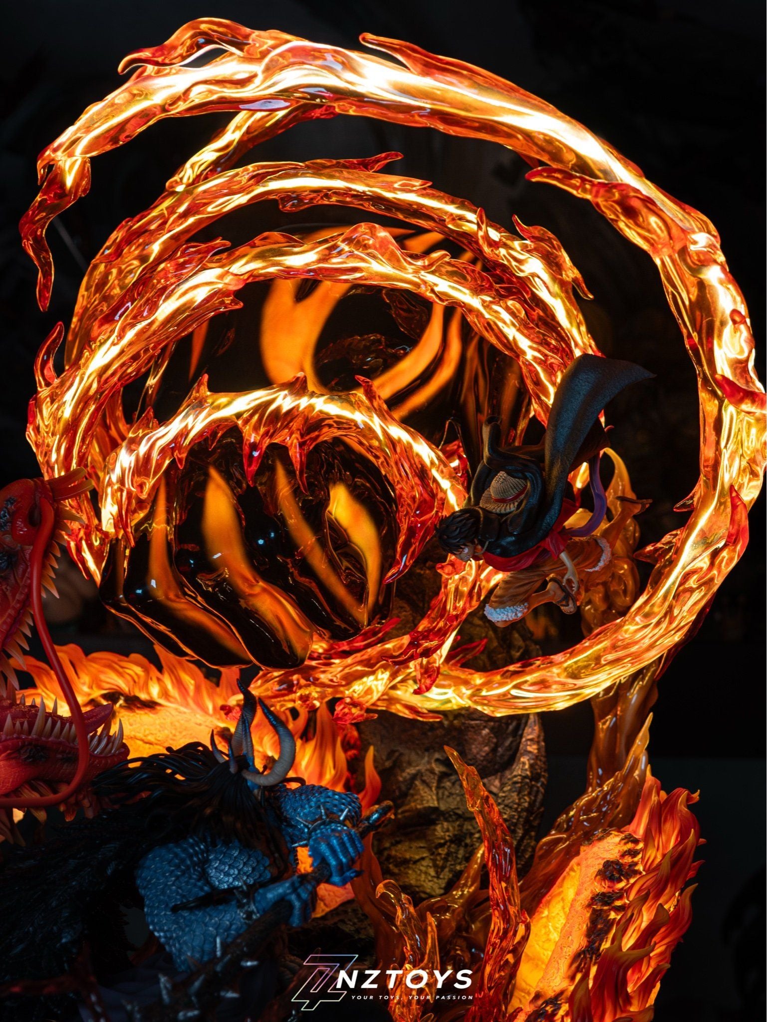 Luffy vs Kaido - One Piece - Ventus Studio resin statue ventus Studio anime figure
