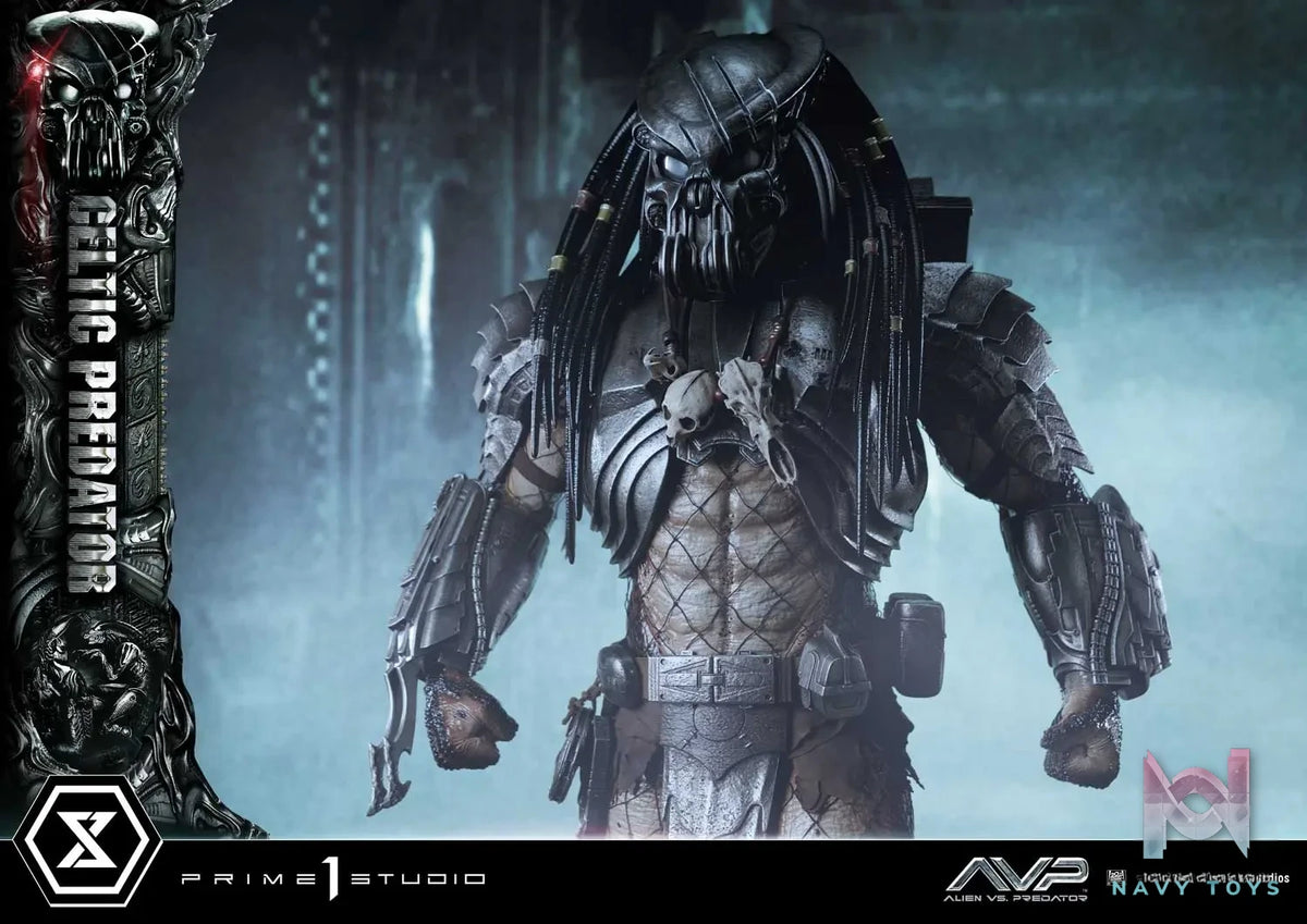 Prime 1 Studio Museum Masterline Alien vs. Predator Celtic Predator MMPR-05 MMPR-05S