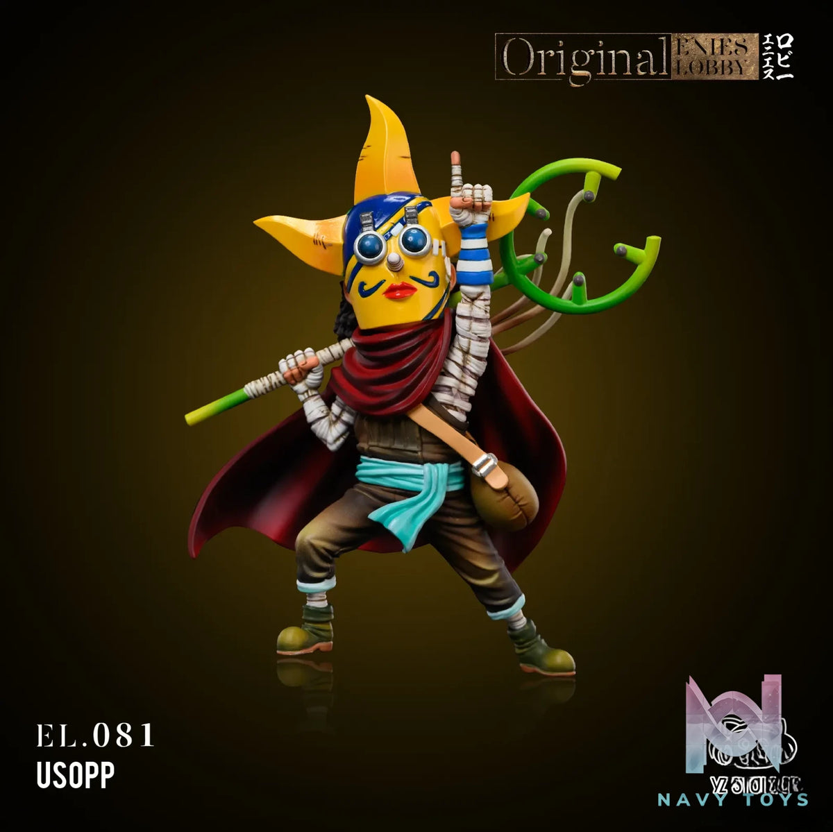 YZ Studio – One Piece Grand Line Series Enies Lobby Arc 081 Crying Robin 082 Usopp
