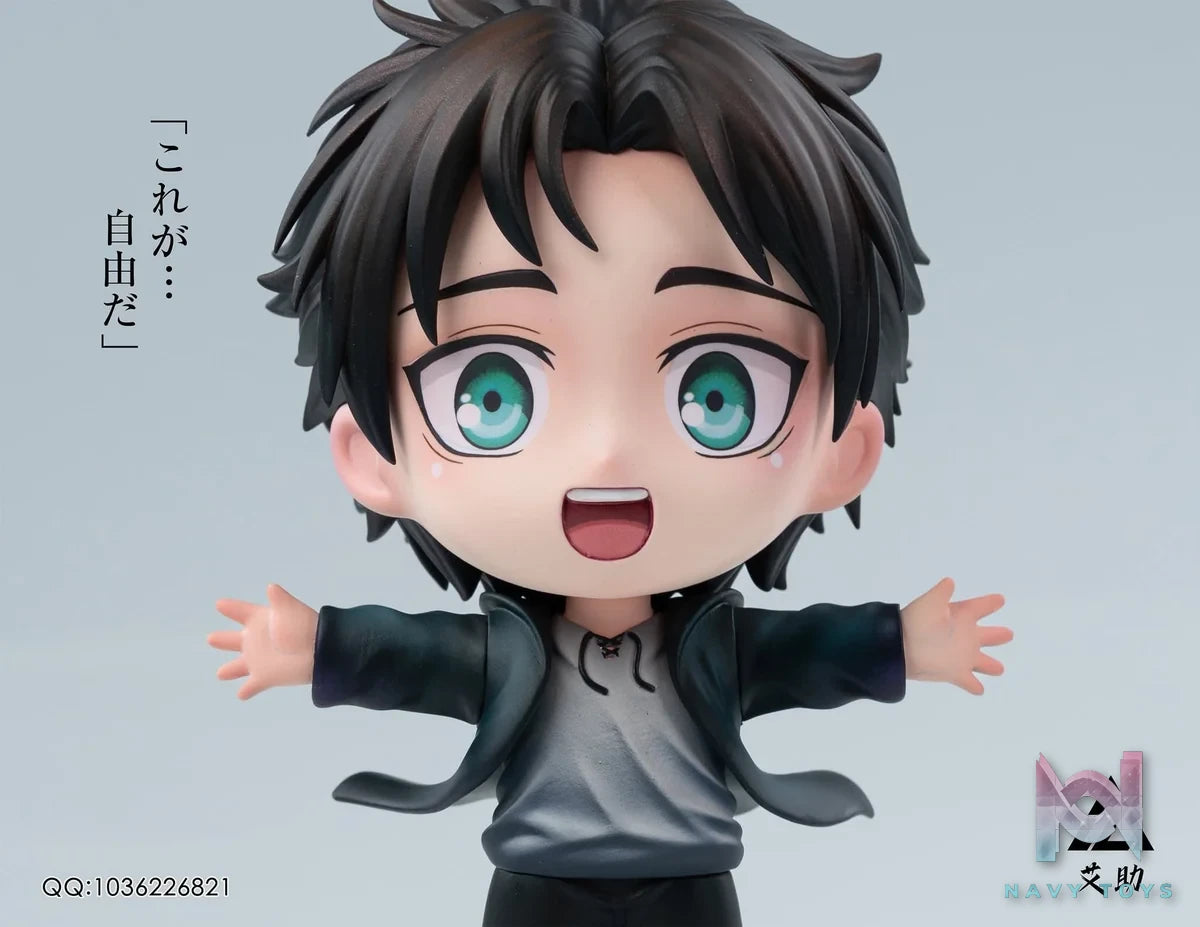 Cute Freedom Eren resin statue AZ studio anime figure