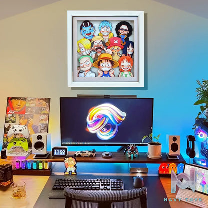 KALA HOME Studio – One Piece Multiple Characters #11 3D Decorative Painting One Piece