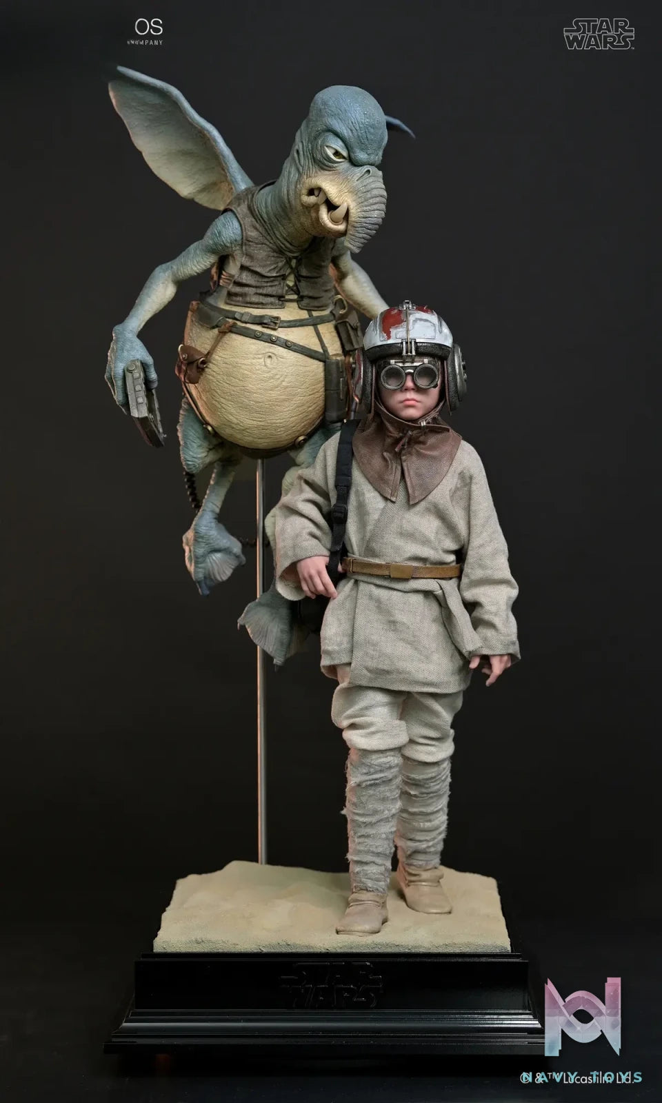 JND Studio – STAR WARS Young Anakin Skywalker X Watto 1/3 Scale Statue HMS-031 HMS-031D (Licensed)