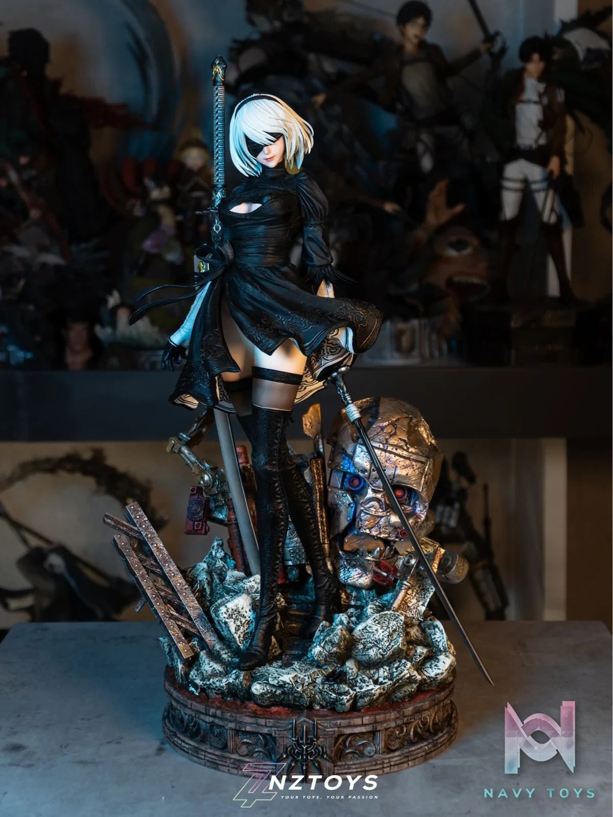 2B - Nier Automata - Imagination Studio resin statue Imagination Studio anime figure
