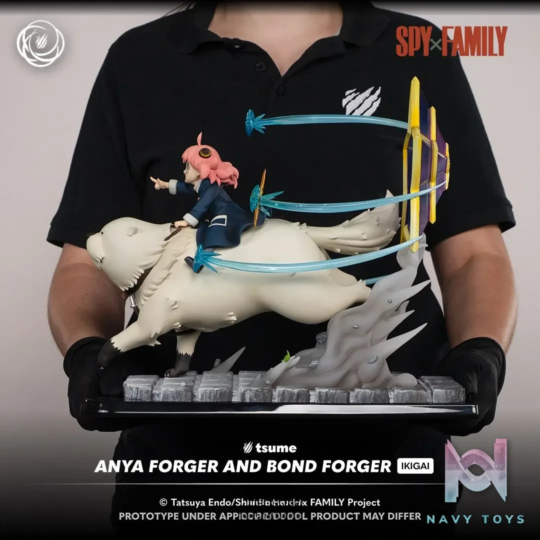 Tsume Studio – Ikigai SPY X FAMILY Anya Forger and Bond Forger 1/6 Statue (Licensed)