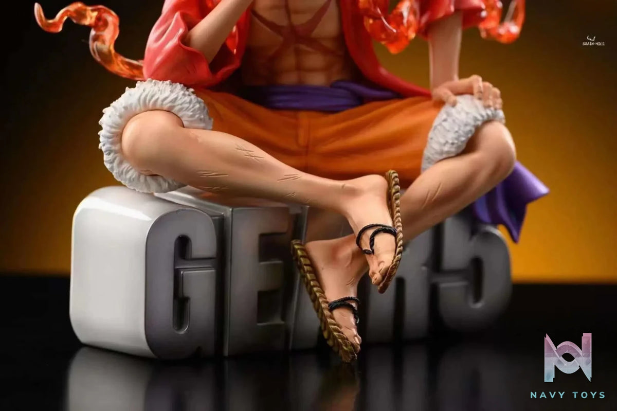 Brain-Hole Studio – One Piece Sitting Nika Luffy