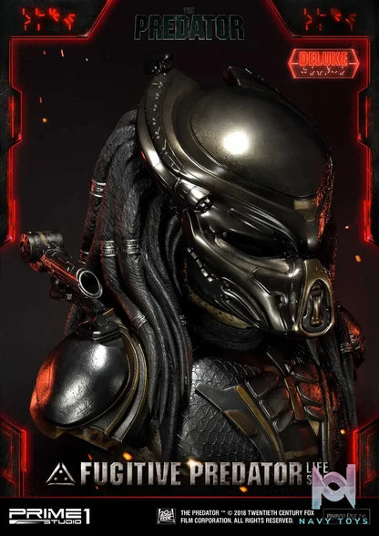 Prime 1 Studio – Life Size Bust The Predator (Film) Fugitive Predator LSTPR-01 LSTPR-01DX (Licensed)