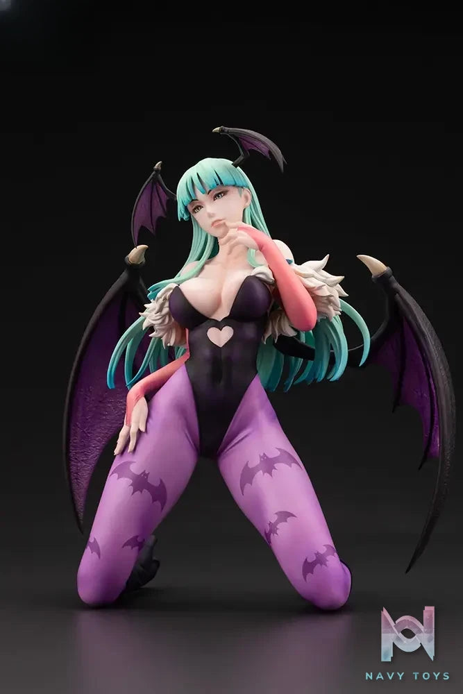 Kotobukiya – Darkstalkers Morrigan Aensland X Lilith 1/7 Complete Figure (Licensed)