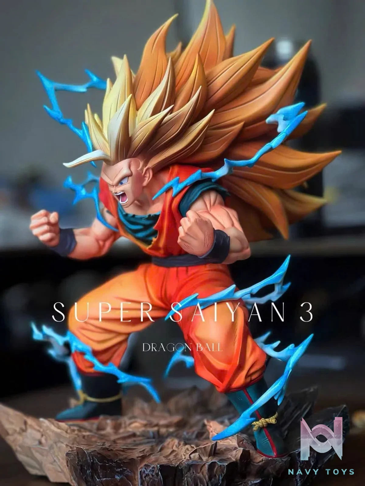 Super Saiyan 3 Resin Recast Statue - Dragon Ball - Kt Studio resin statue Recast anime figure