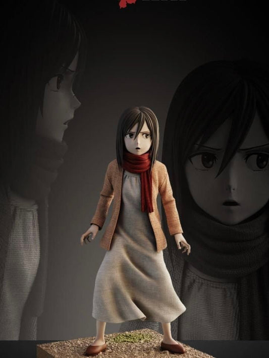 Childhood Mikasa Ackerman - Attack on Titan - Comic Hero Studio resin statue Comic Hero Studio anime figure