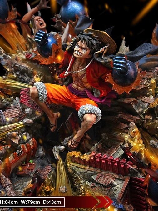 Luffy Gear 3 - One Piece - More Fun x Monkey D Studio resin statue More Fun x Monkey D Studio anime figure