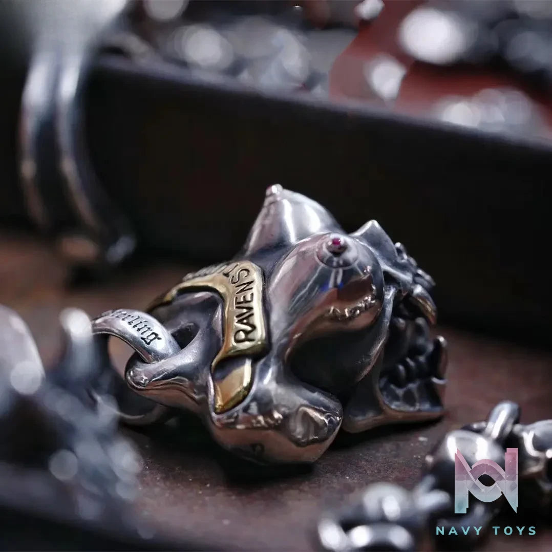 Raven Studio (silver jewelry) – Original Exclusive “Dark Matrix” Brooch Pendant Original