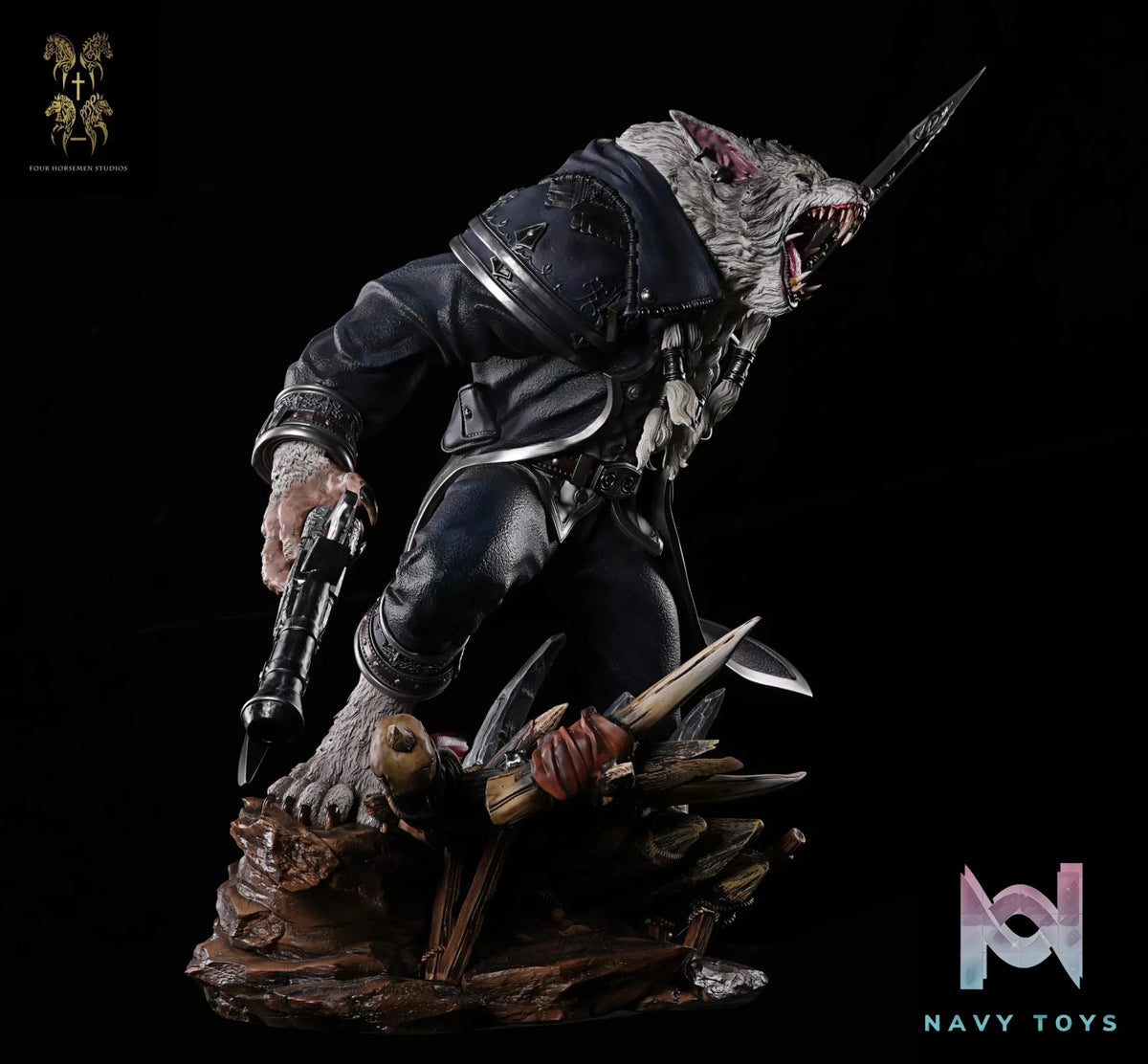 Four Horsemen Studio – World of Warcraft Wolf King Genn Greymane