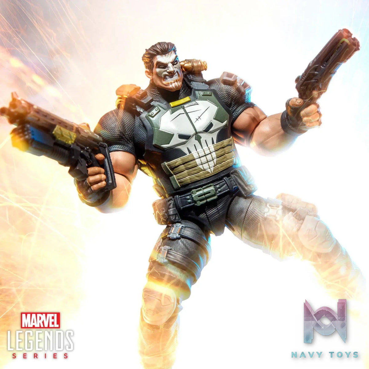Hasbro Studio – Marvel Legends Series Marvel Rivals The Punisher 1/12 Scale Action Figure (Licensed)