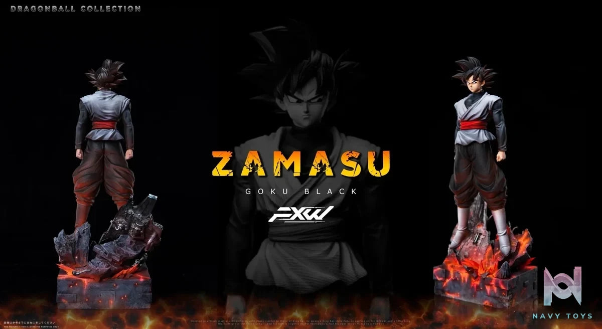 Goku Black - Dragon Ball - FXW Studio resin statue Navy Toys anime figure