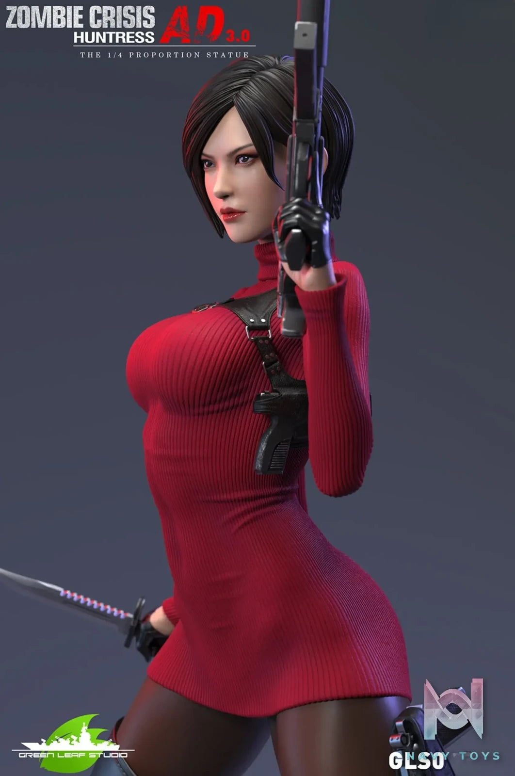 Green Leaf Studio – Zombie crisis 4 REMAKE – Huntress “AD” 3.0 statue