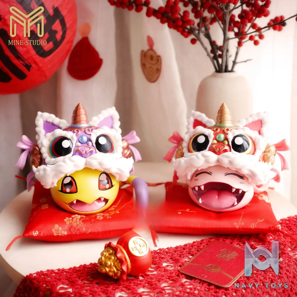 MINE Studio – Nyaromon X Koromon New Year Collection Digimon