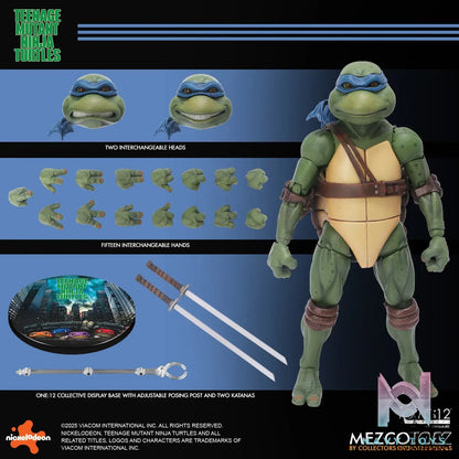Mezco Studio – Teenage Mutant Ninja Turtles (1990) Boxed Set 1/12 Action Figure (Licensed)