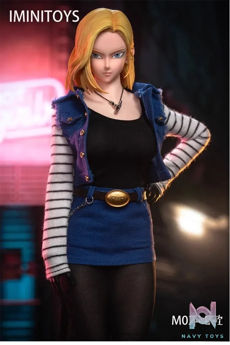 Iminitoys – Dragon Ball M024 1/6 Android 18 clothing accessories package