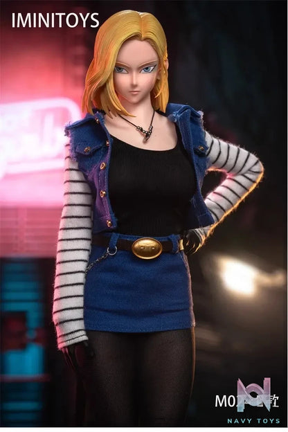 Iminitoys – Dragon Ball M024 1/6 Android 18 clothing accessories package