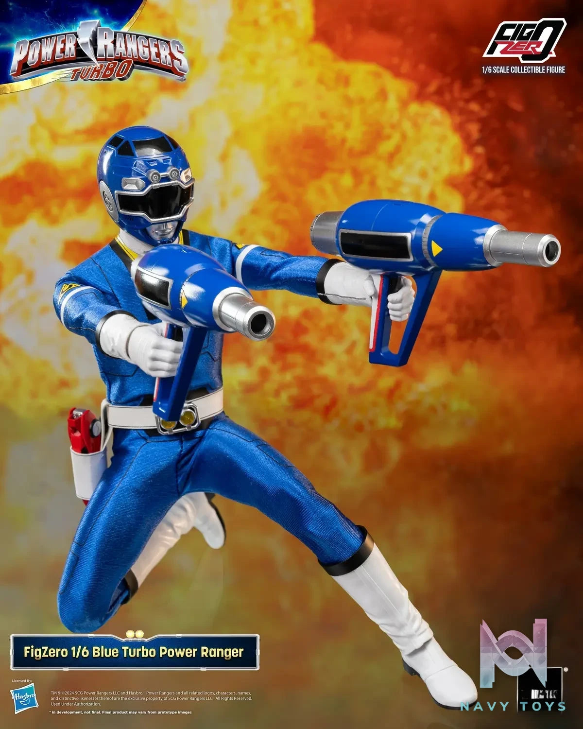 Threezero – Super Hero 1/6 Mighty Morphin Power Rangers Set 3Z08180W0 (Licensed)