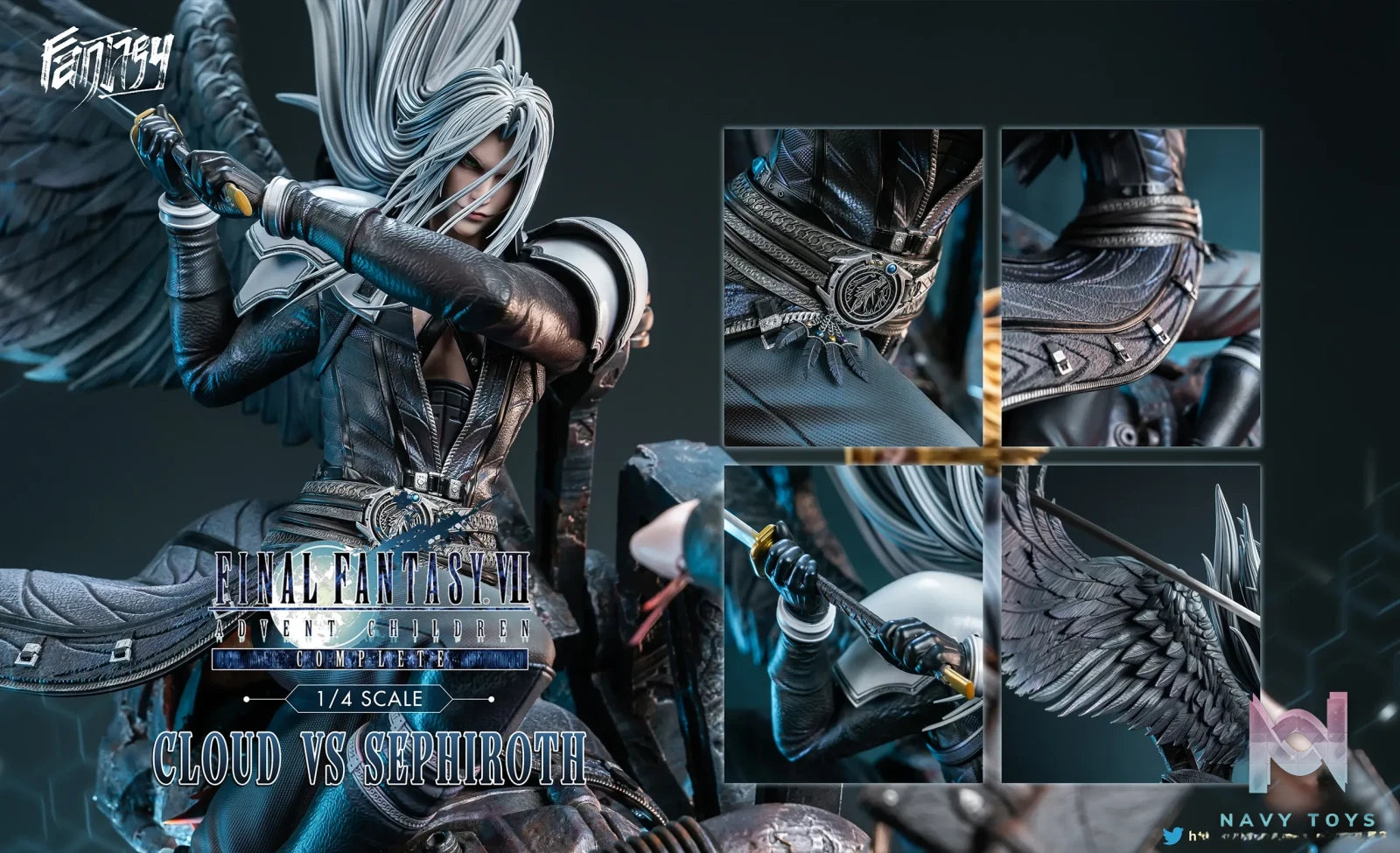 FANTASY Studio & Dragon Studio – Final Fantasy Sephiroth VS Cloud Strife