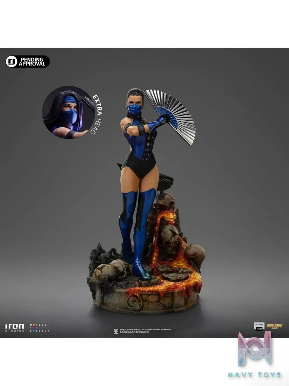 Iron Studios – Kitana Statue Mortal Kombat Art Scale MORTAL122925-10 (Licensed)