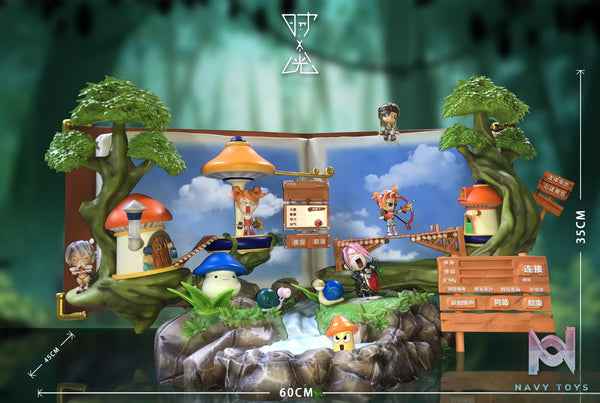 Shi Guang Studio – MapleStory Proportional World Novice Role Four Major Professions